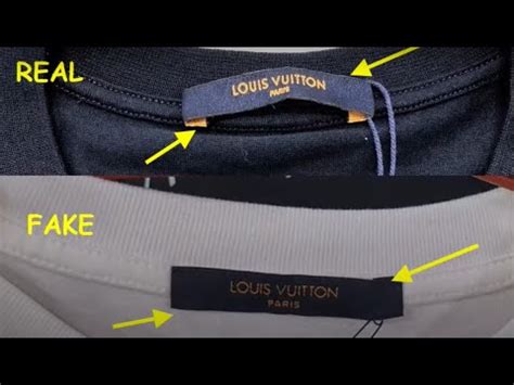 louis vuitton shirt real vs fake|how to tell if louis vuitton is authentic.